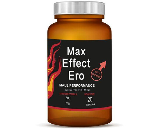 Max Effect Ero 20 cápsulas para la erección sex shop