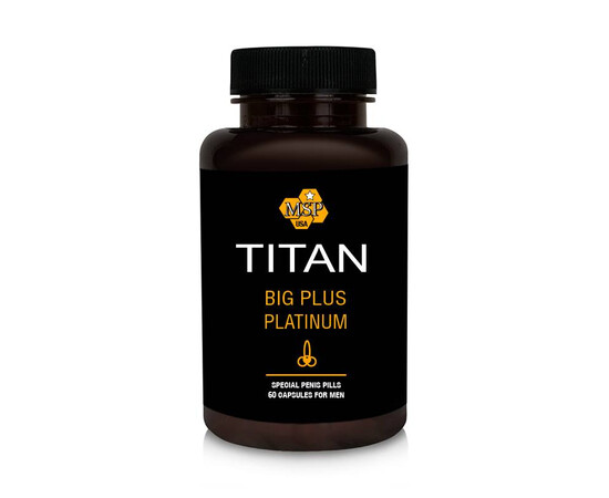 Titan Pills para agrandar el pene y mejorar la erección 60 cápsulas sex shop