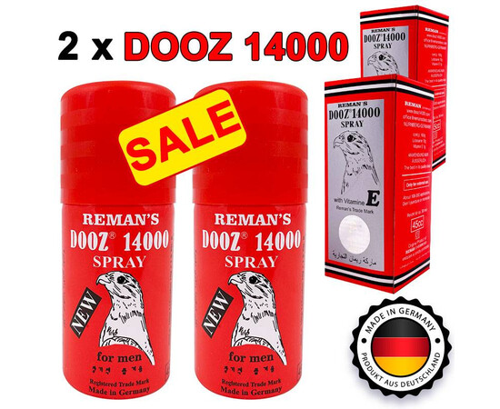 2 x DOOZ 14000 СПРЕЙ ЗА ЗАДЪРЖАНЕ мнения и цена с намаление от sex shop