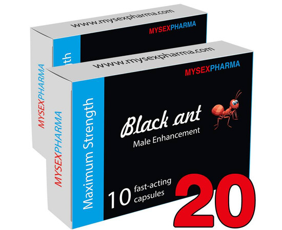 Black-Ant Estimulante Sexual 20 capsulas sex shop