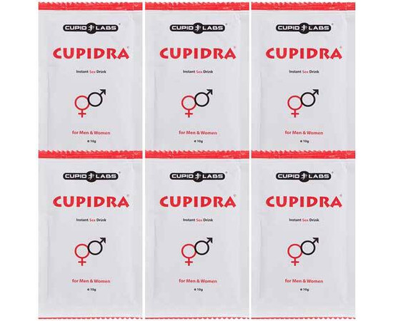 Cupidra bebida soluble para la Erección Estimulante Sexual - efecto inmediato 6 sobres sex shop